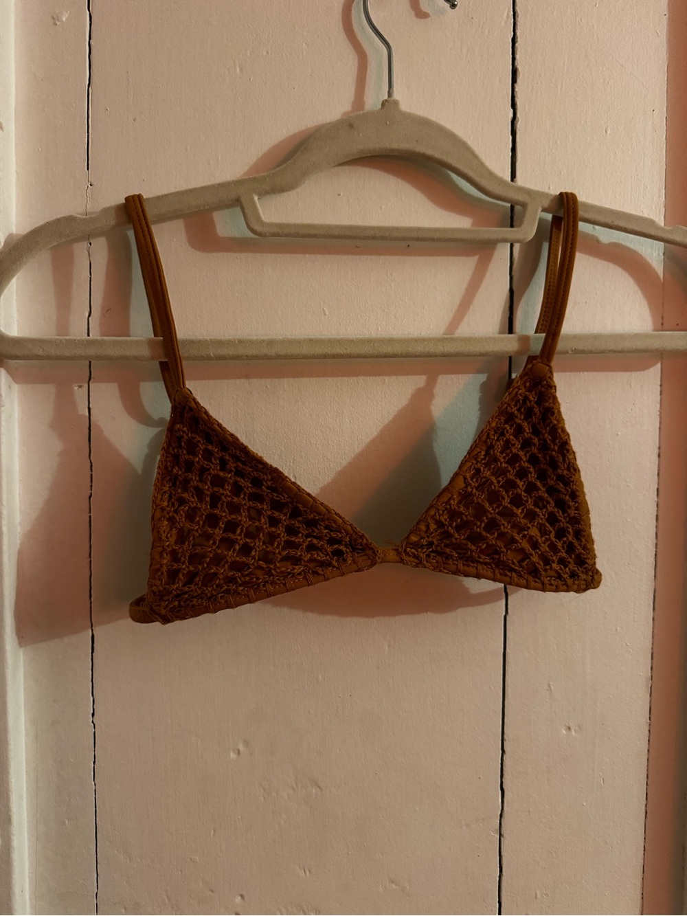 Acacia Swimwear Baja Crochet Triangle Bralette